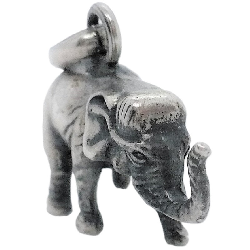 1960s Silver Elephant Pendant.