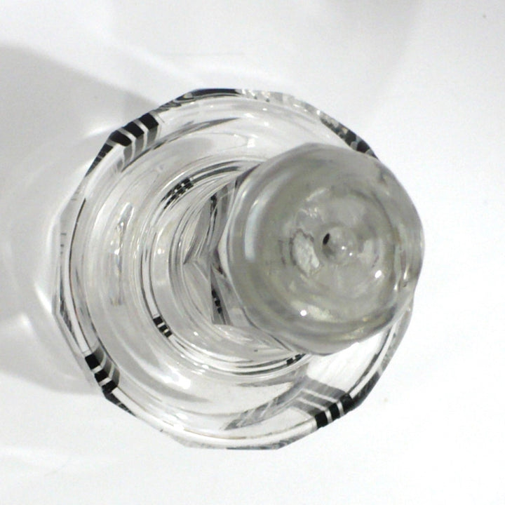 1930s Vintage Black Art Deco Palda Cologne Decanter.