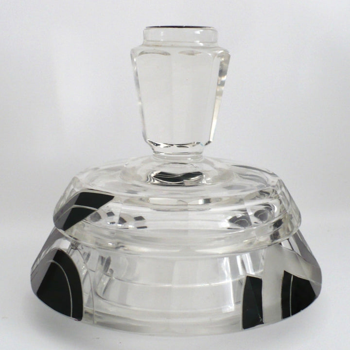 1930s Karl Palda Art Deco Vanity Powder Jar.