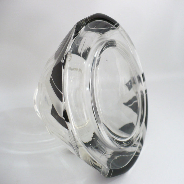 1930s Vintage Karl Palda Cologne Bottle & Stopper Crystal Vanity Decor.