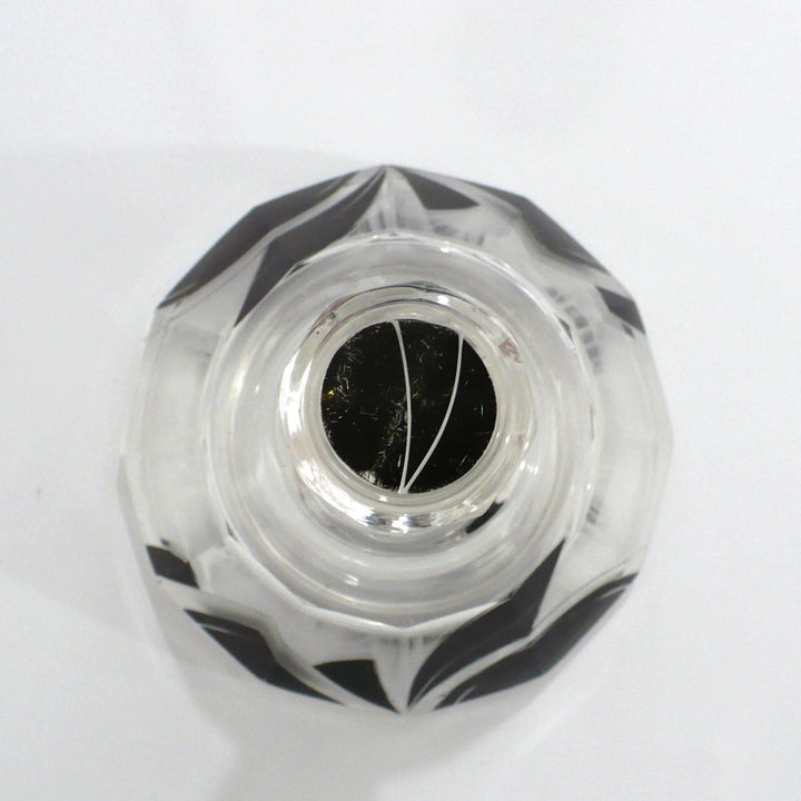 1930s Vintage Karl Palda Cologne Bottle & Stopper Crystal Vanity Decor.