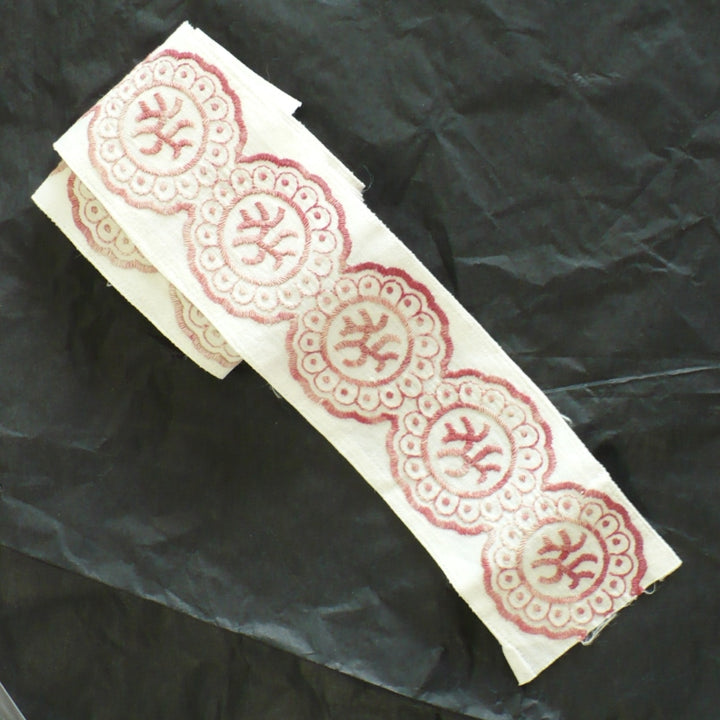 Edwardian Orientalism Medallion Ribbon.