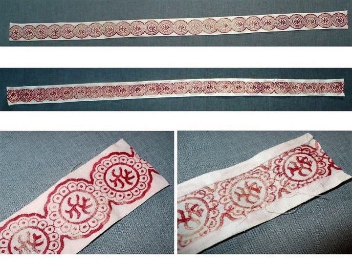 Edwardian Orientalism Medallion Ribbon.