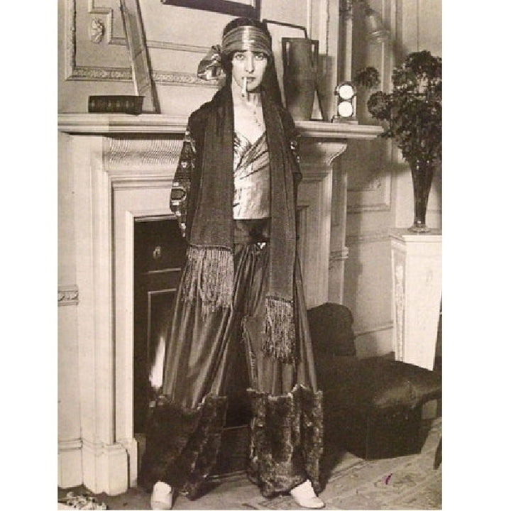 1920s long  bohemian scarf.