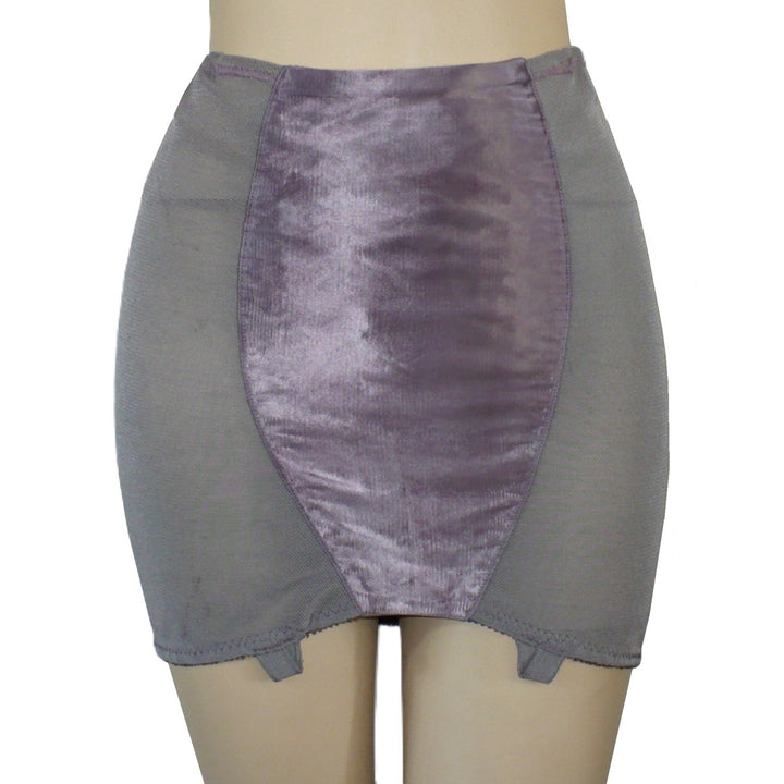 1960s Vintage Van Raalte Purple Powerlastic Open Bottom Girdle.