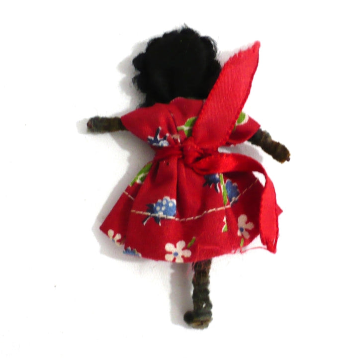1950s American Folk Art Bendy Doll Pocket Posie.
