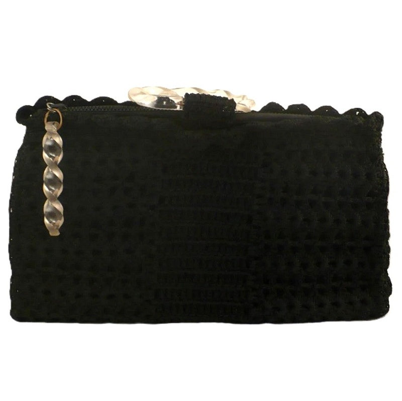 1940s Wartime Crochet Clutch Purse.