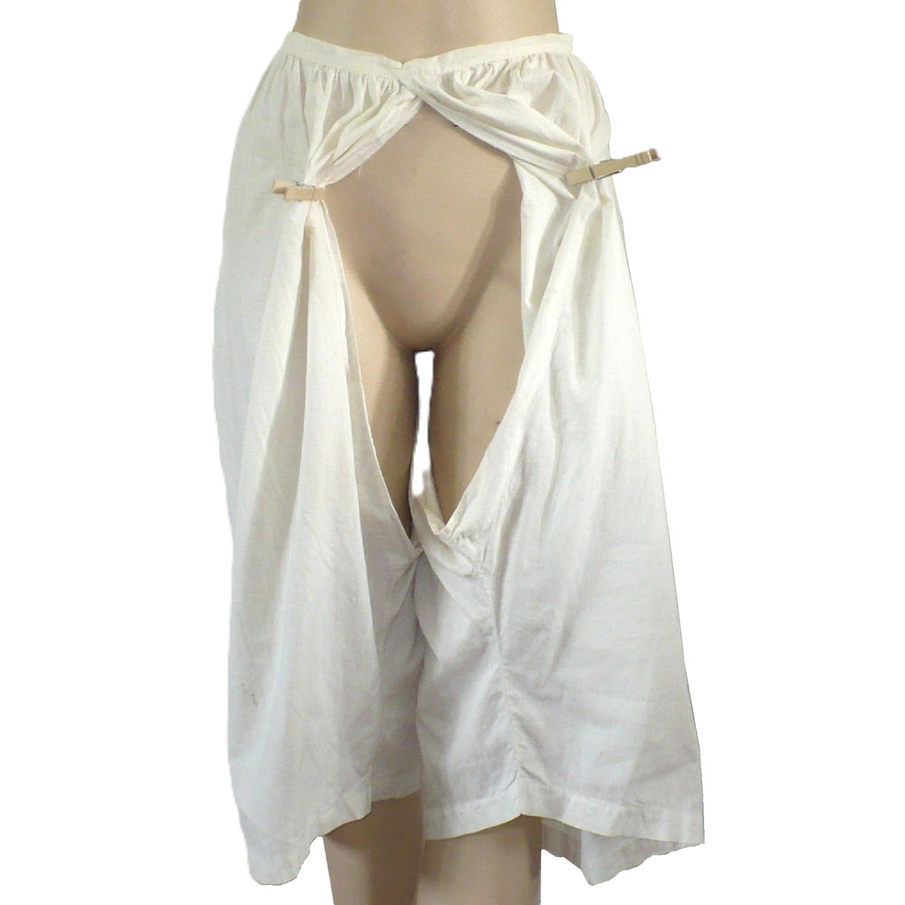 1880s Victorian Split Bloomers.