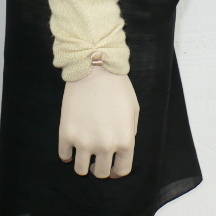 1950 Mink & Cashmere Cardigan Medium