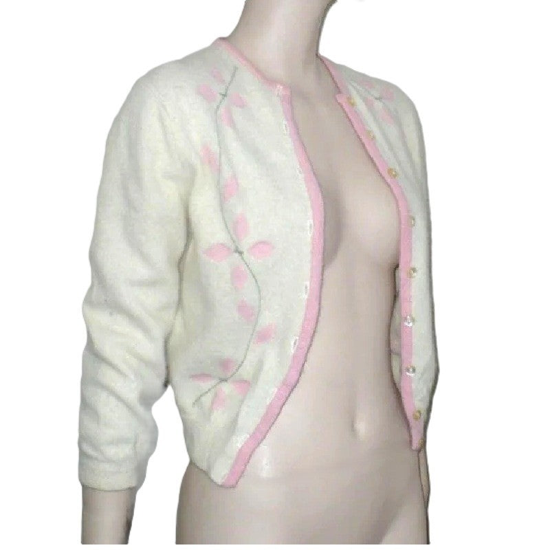 Vintage cardigan sweater.