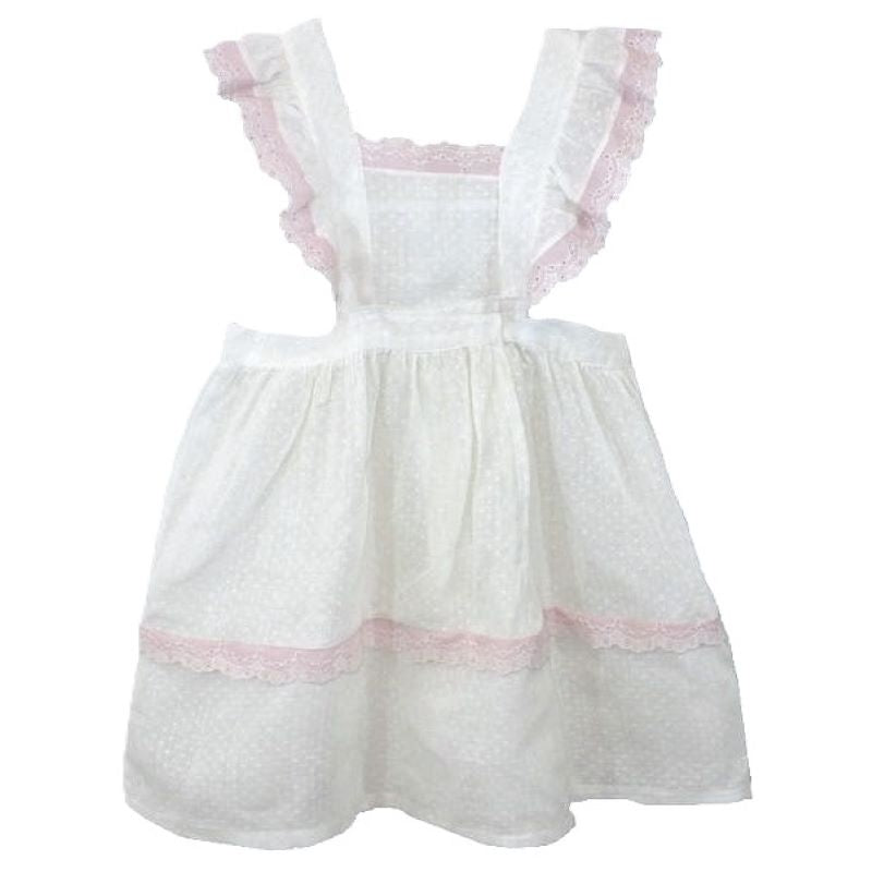 1950s Pretty Pinafore 6/9 mth