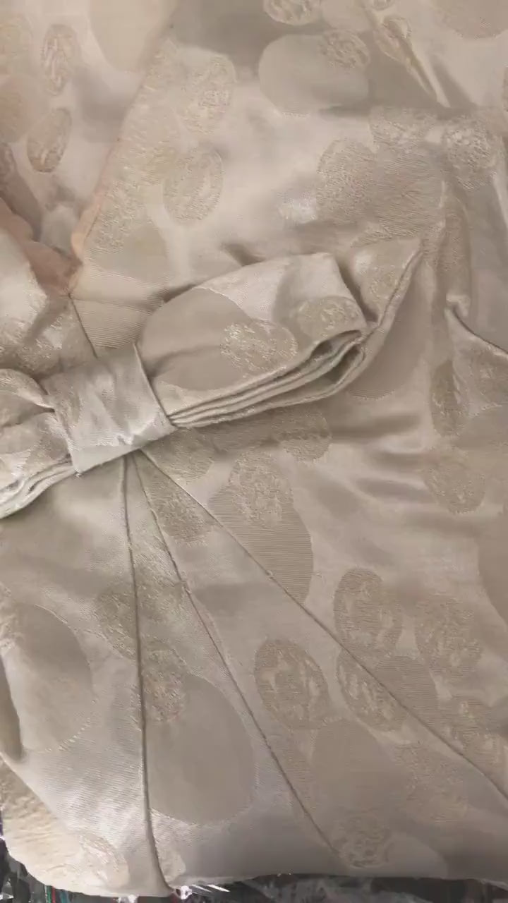 1960s Champagne Bubbles Winter Dress XS/Small