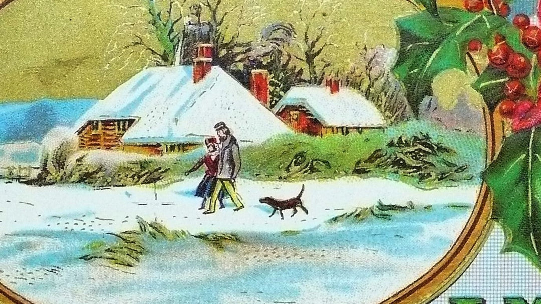The Joy of Antique Christmas Postcards