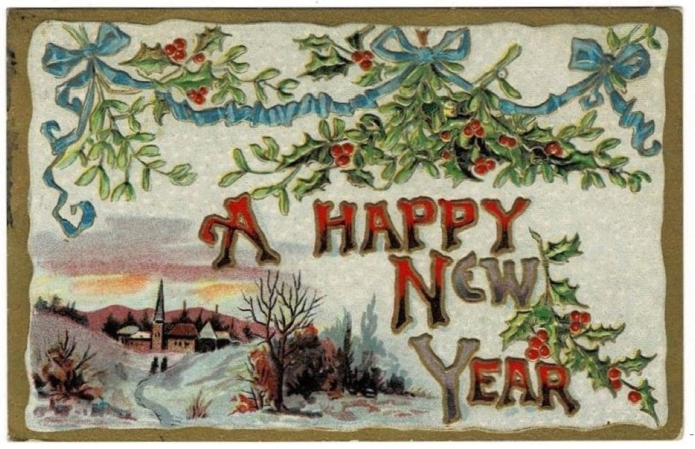 New Year's Postcards