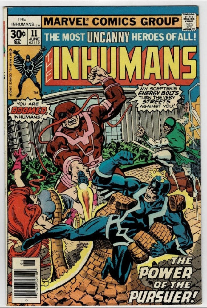 Inhumans #11 (1977) - "Return To Earth"