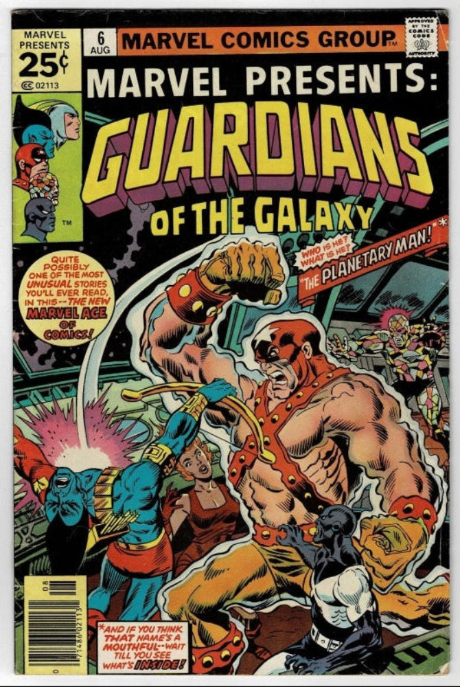 Guardians Of The Galaxy #6 (1976) - "Topographical Man"