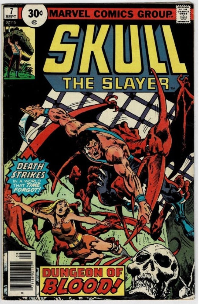 Skull The Slayer #7 (1976) - "Bury My Heart City Of Gold"