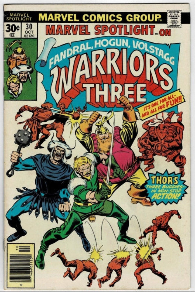 Warriors Three #30 (1976) - "Night On Town"
