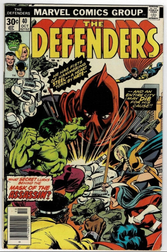 The Defenders #40 (1976) - "Love Anarchy Assassin"