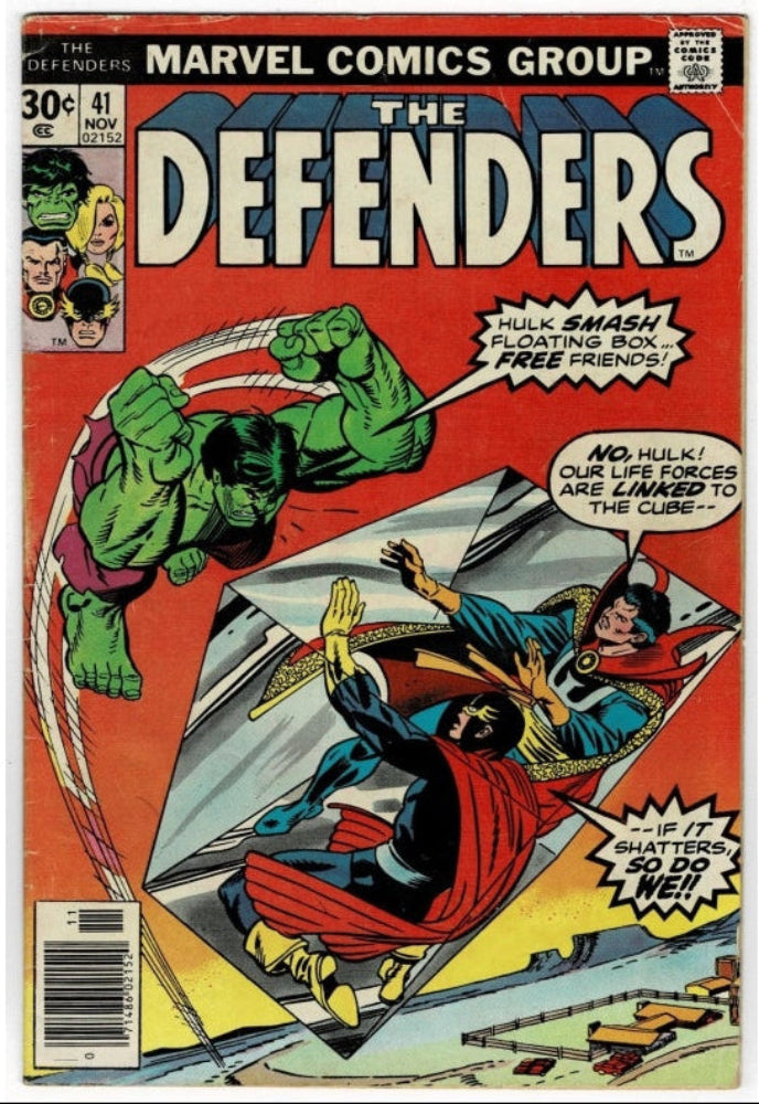 The Defenders #41 (1976) - "Intruder In Sand"