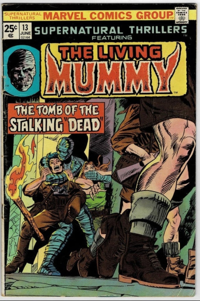 Living Mummy #13 (1975) - "Separate War"