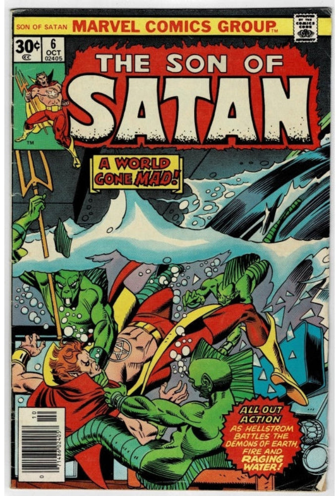Son Of Satan #6 (1976) - "House Of Elements"