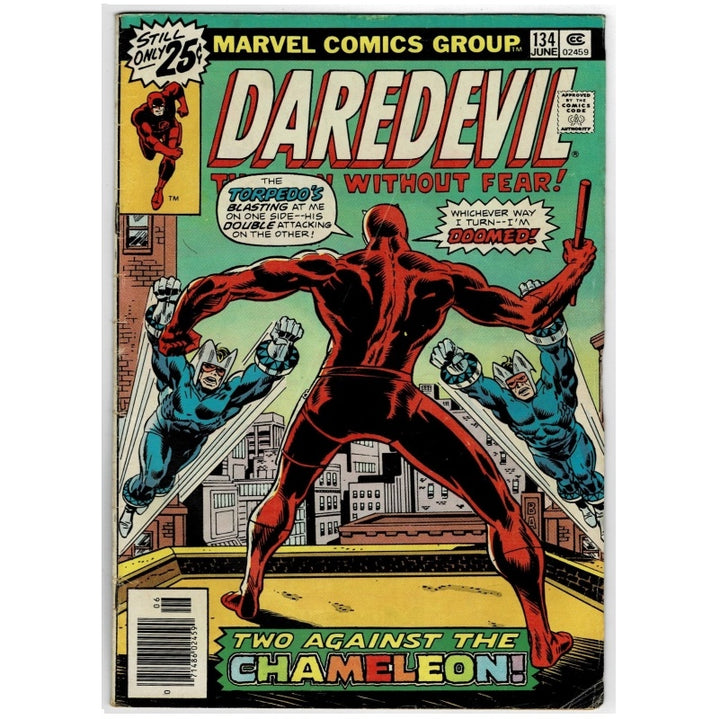 Daredevil 134 Vol 1 Trouble in New York Marvel Comic 1976