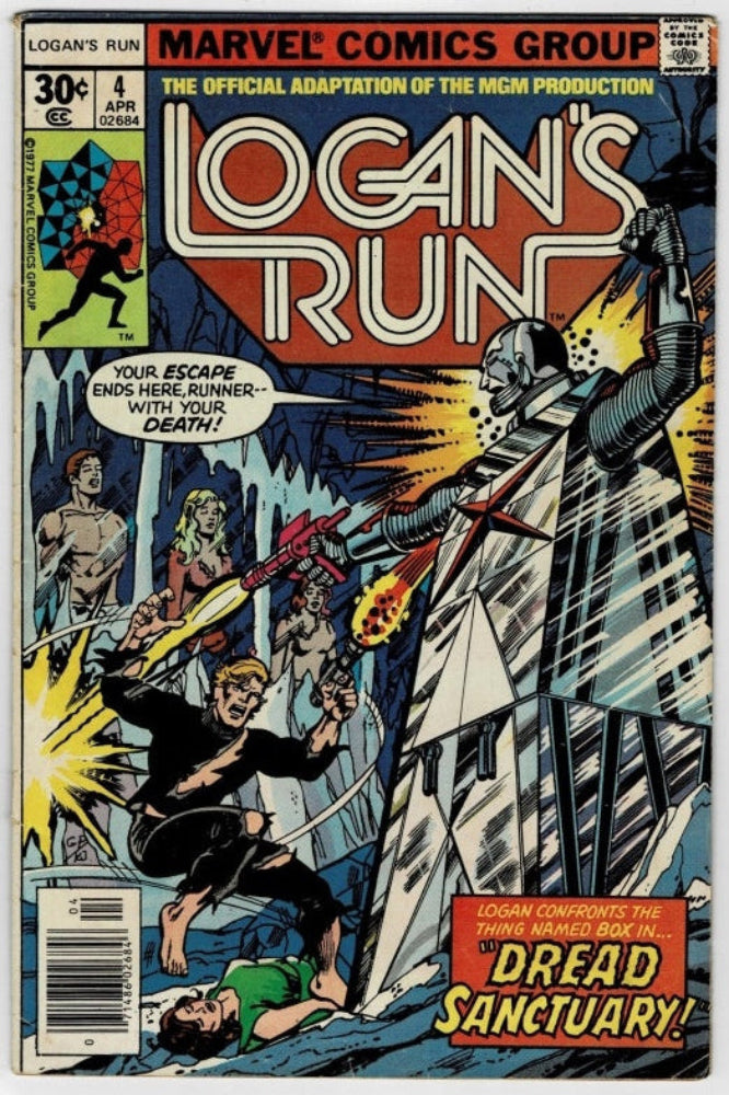 Logan's Run #4 (1977) - "Enter Eternal Ice-World"