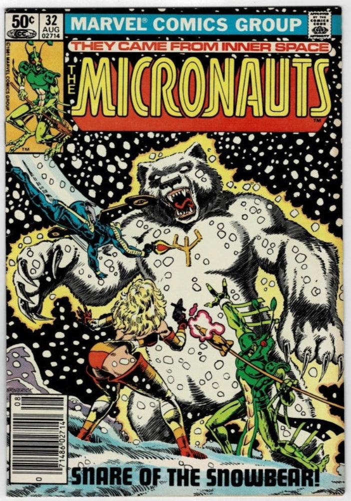 Micronauts #32 (1981) - "Snowblind"