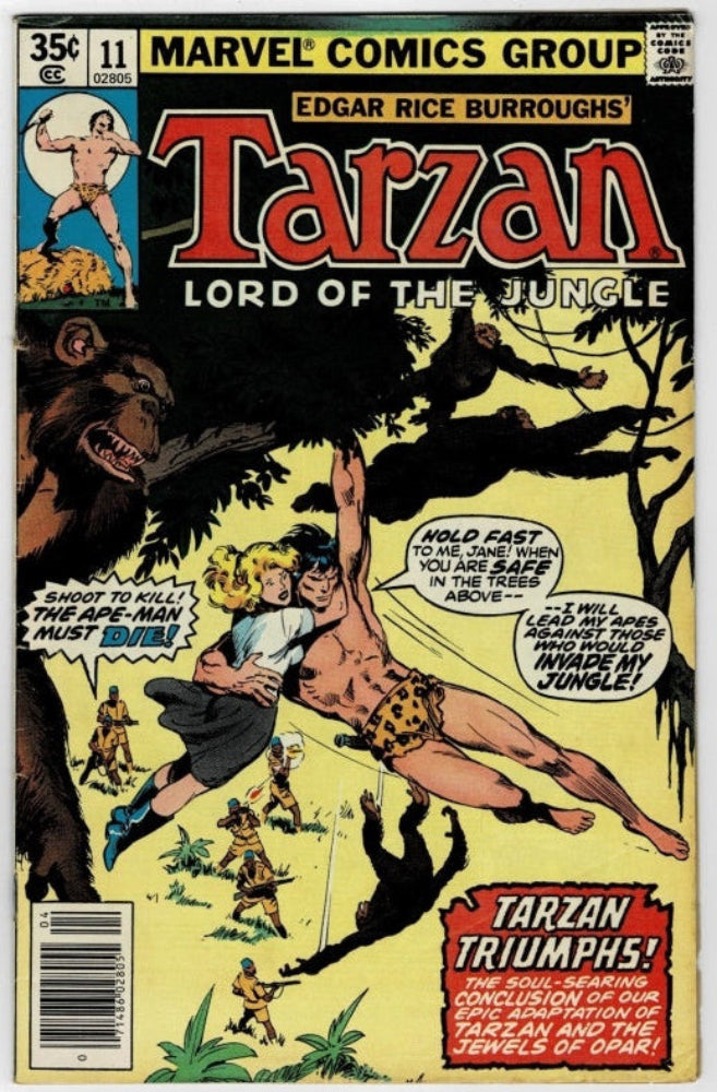 Tarzan #11 (1978) - "The Lost City!"