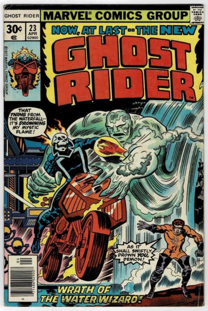 Ghost Rider #23 (1977) - "Wrath of the Water Wizard"