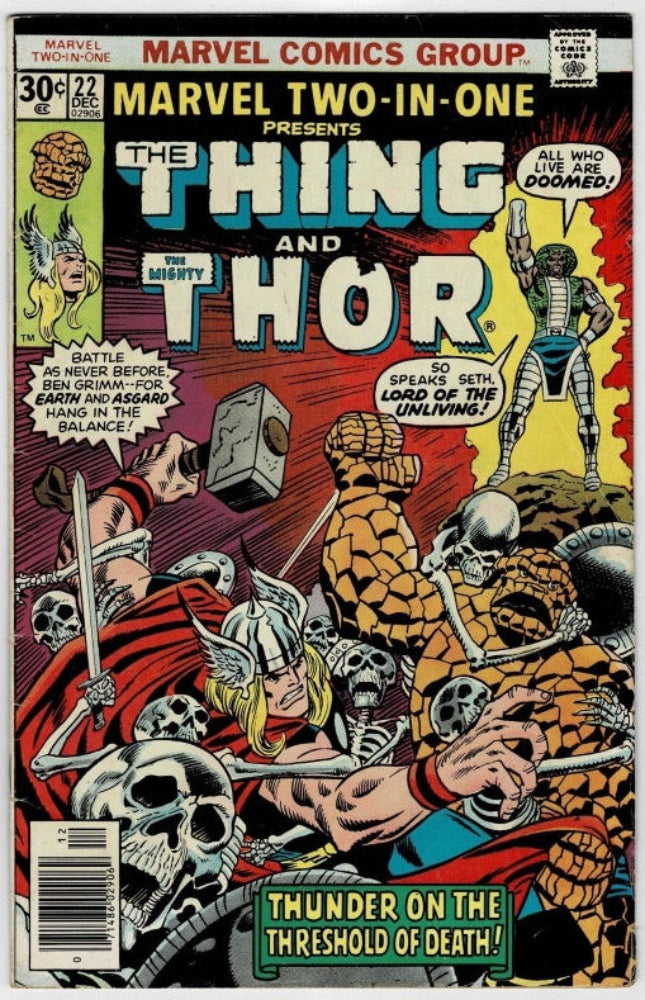 The Thing & Thor #22 (1976) - "Touch Not The Hand Of Seth!"