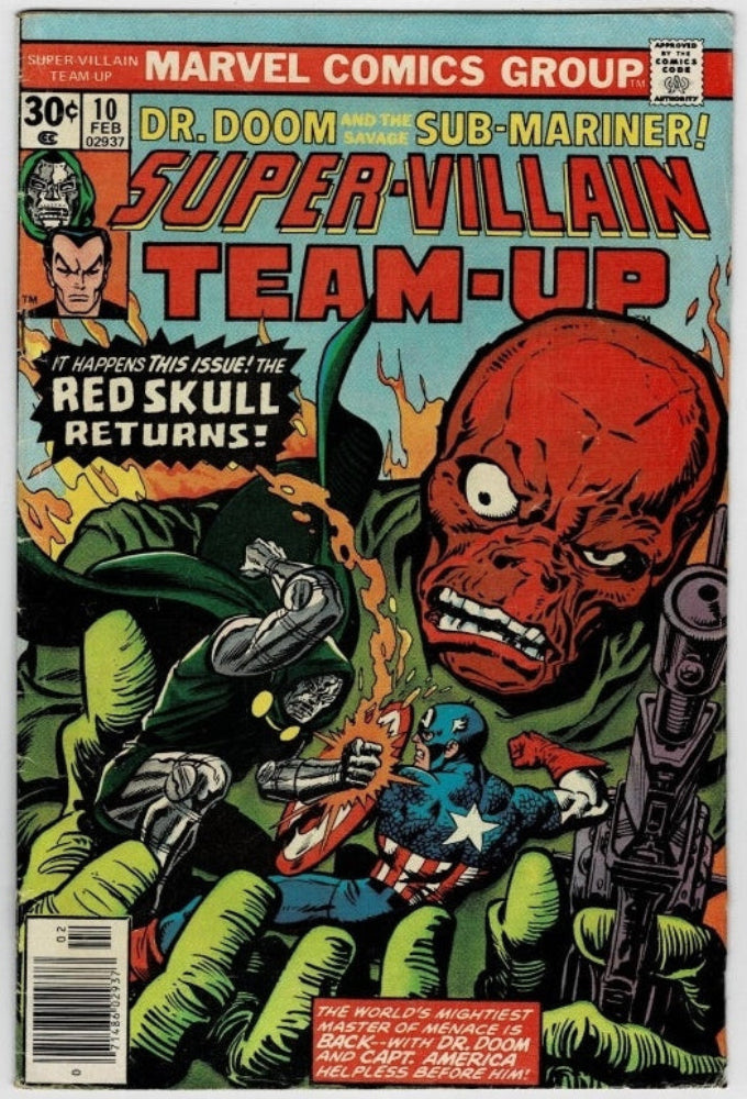 Dr. Doom & Sub-Mariner  #10 (1977) - "Sign Of The Skull"