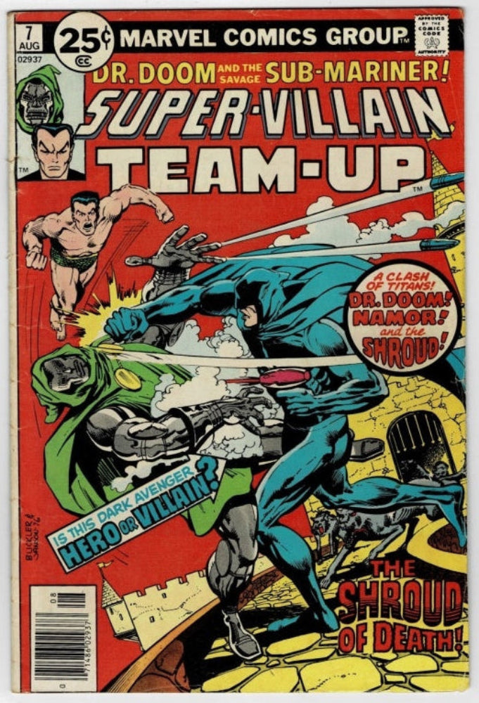 Dr. Doom & Sub-Mariner #7 (1976) - "Who Is The Shroud?"
