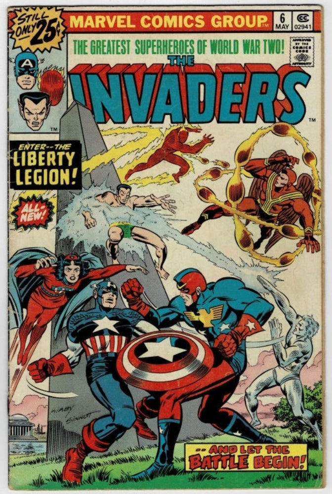 The Invaders #6 (1976) - "Let The Battle Begin"