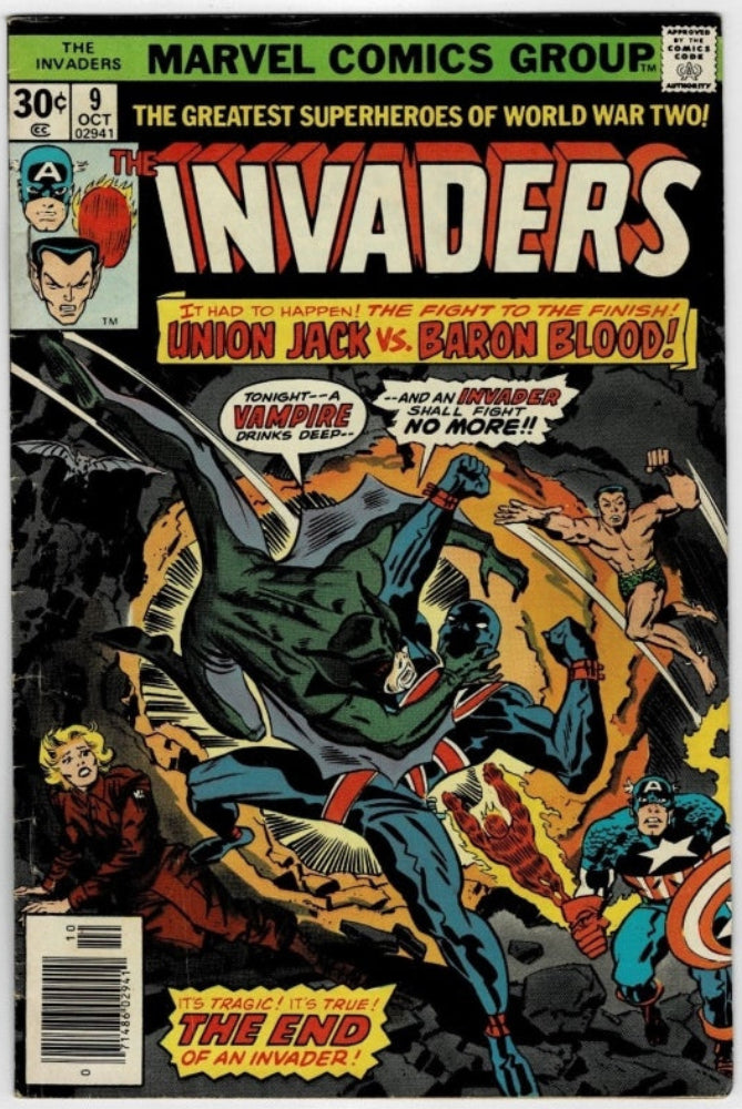 The Invaders #9 (1976) - "An Invader No More!"
