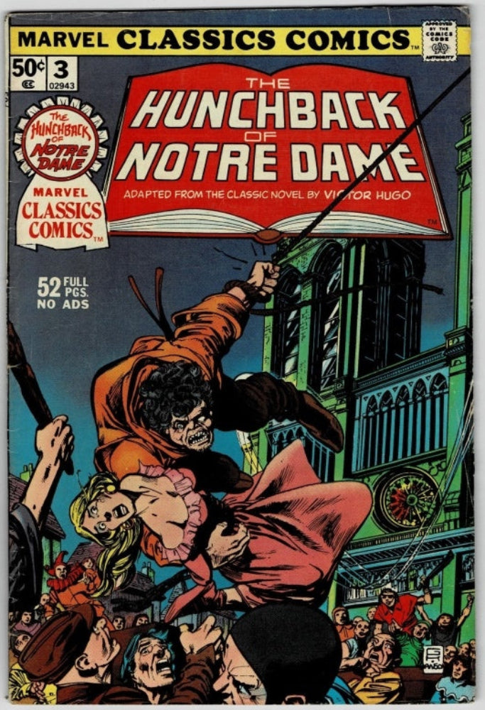 Marvel Classics Comics #3 (1976) - "The Hunchback of Notre Dame"