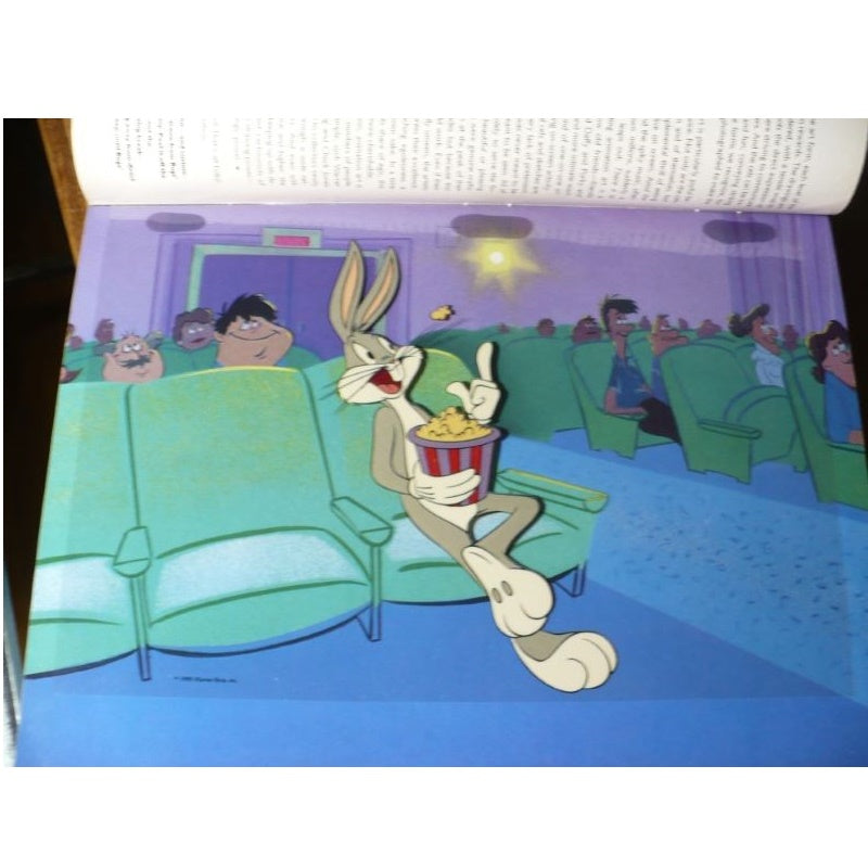 Box Office Bunny Bugs Bunny Sericel (Warner Bros., 1990) Still in Magazine. Animation cell view of both layers.
