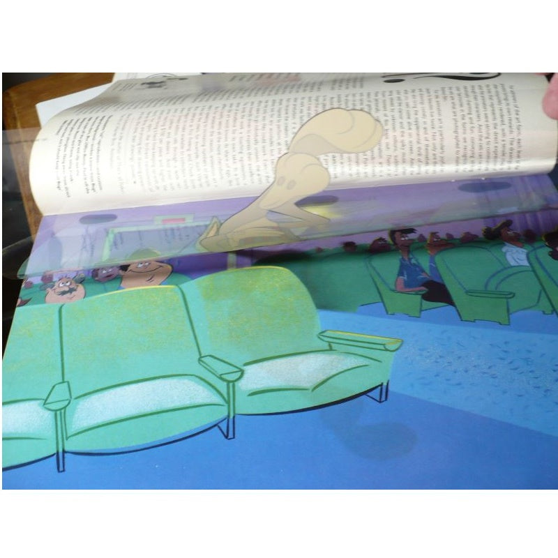 Box Office Bunny Bugs Bunny Sericel (Warner Bros., 1990) Still in Magazine  seats layer of animation cell view.