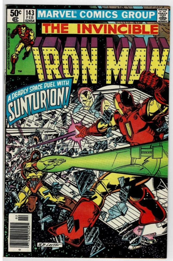 Iron Man #143 (1981) - "The Meter On The Sun!"