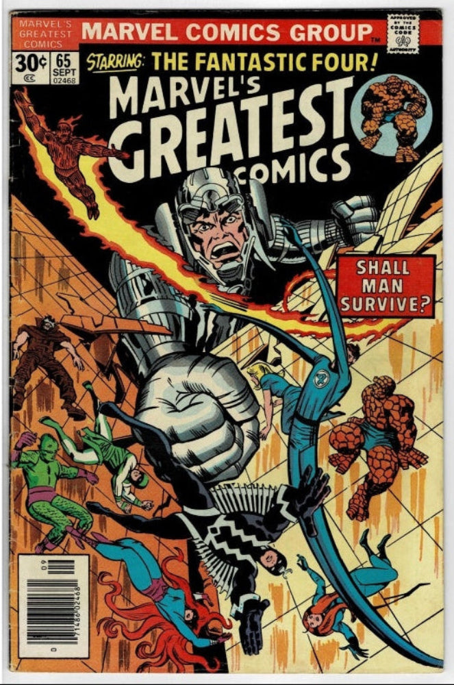 Fantastic Four #65 (1976) - "Shall Man Survive?"