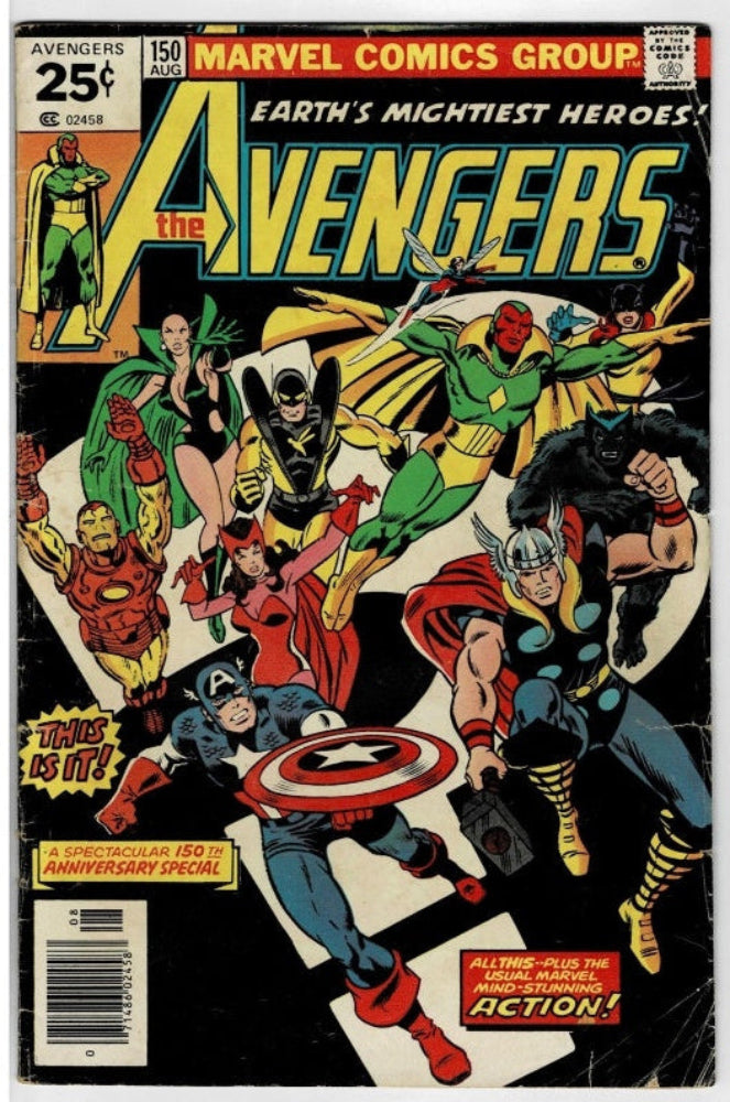 Avengers #150 (1976) - "The Spectacular 150th Anniversary Special"