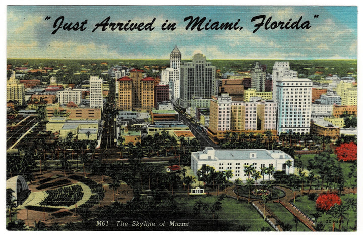 Vintage postcard.