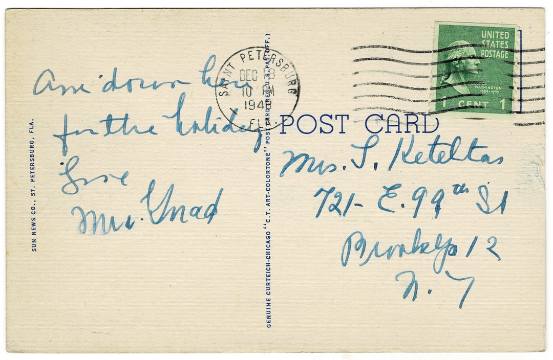 Vintage postcard.