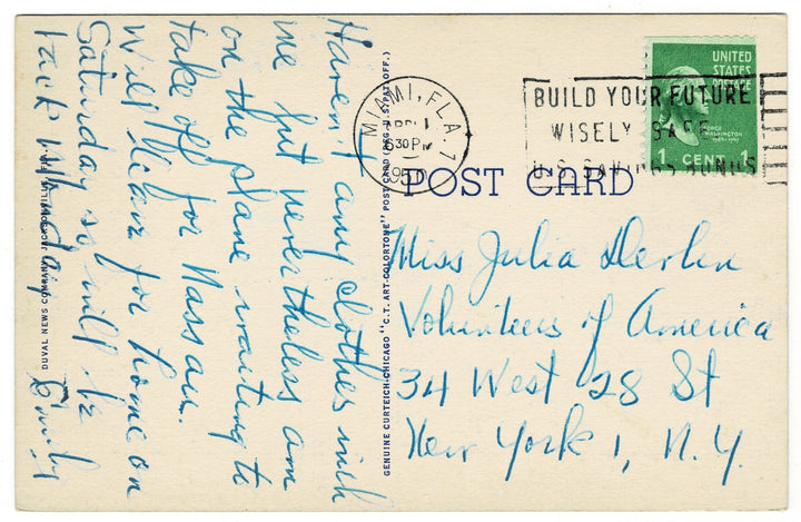Vintage postcard.