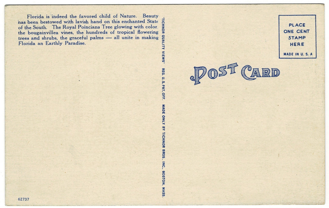 Vintage postcard.