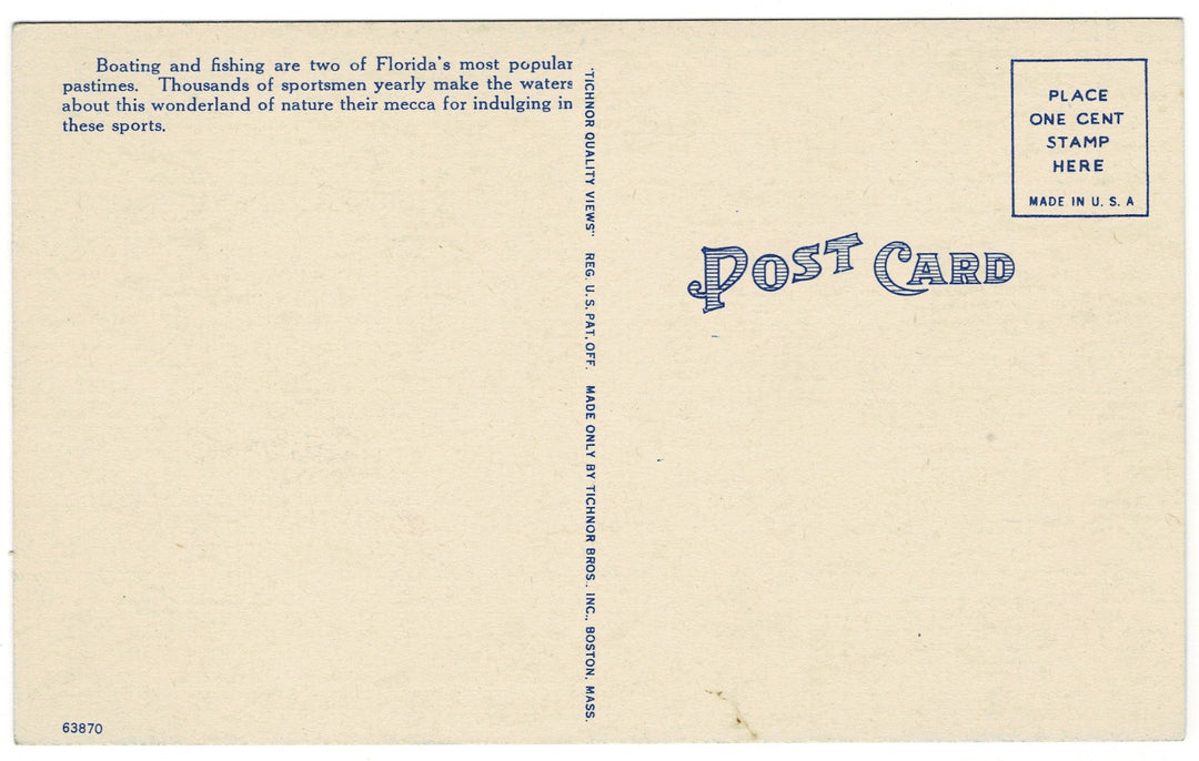 Vintage postcard.