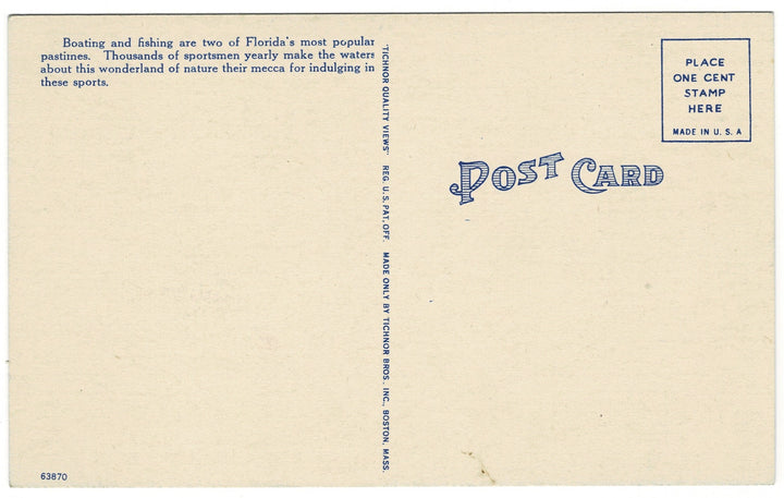 Vintage postcard.