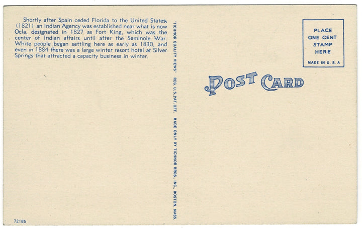 Vintage postcard.