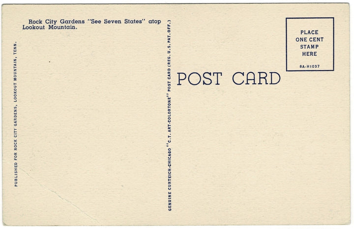 Vintage postcard.